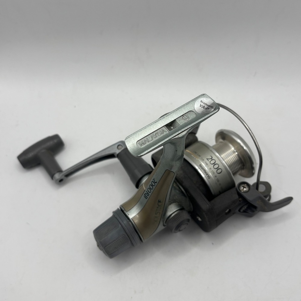 Shimano Solstace 2000RB Spinning Reel QuickFire II Rear Drag Vintage Freshwater